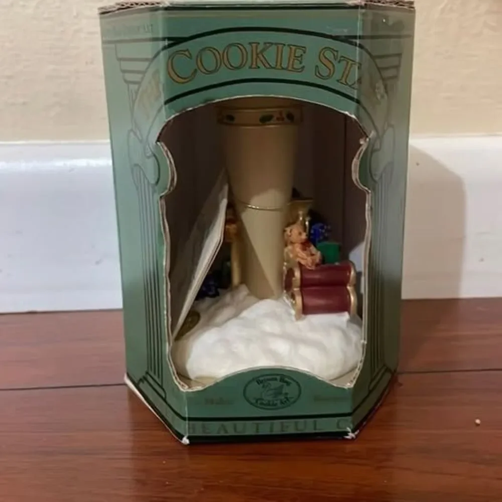 Brown Bag Cookie Art Stamp SANTAS SLEIGH  & Booklet, 1995 Retired Holiday